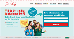 Desktop Screenshot of julforlaget.se